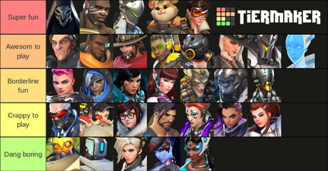 funny tier list