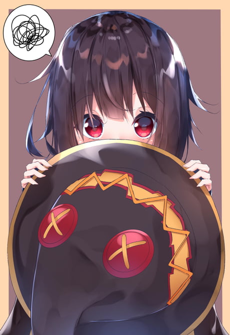 I mean Megumin is very かわいい (cute) !