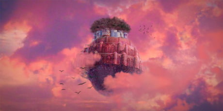 anime castle in the sky