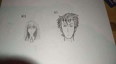 These are my first anime drawings ever. I'm a total beginner and would love  to get into drawing ❤️ : r/drawing