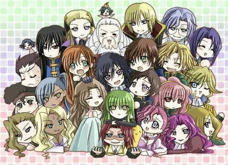 Chibi Code Geass Characters 9gag