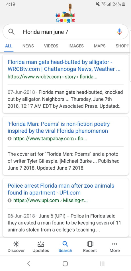 florida man june 6 2018