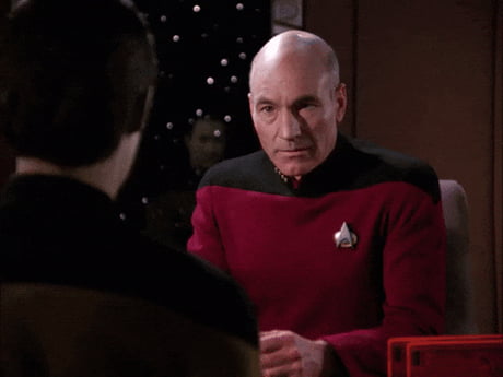 Patrick Stewart is no longer with us.
