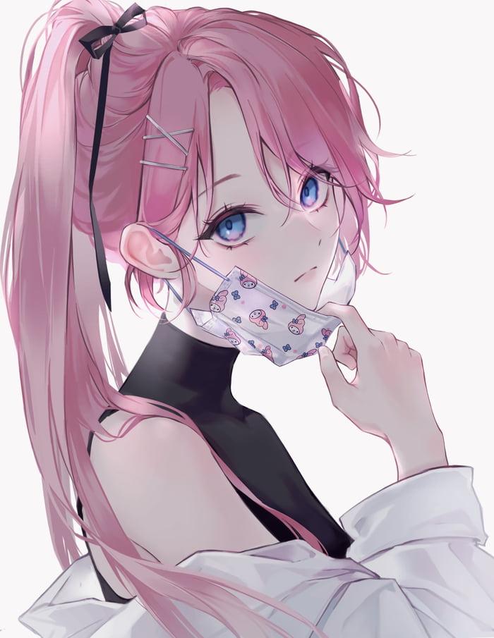 Pulling Down her Mask 9GAG