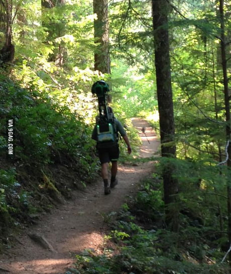 google maps hiking trails