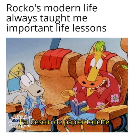 rocko modern life meme