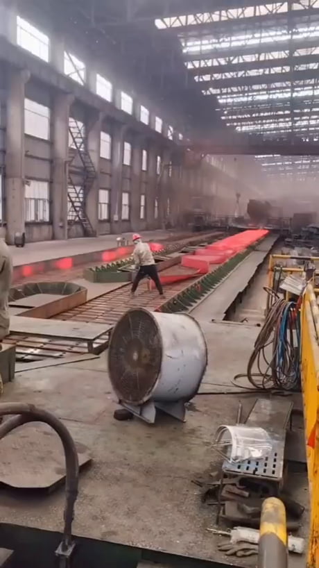 Working with steel is not easy.