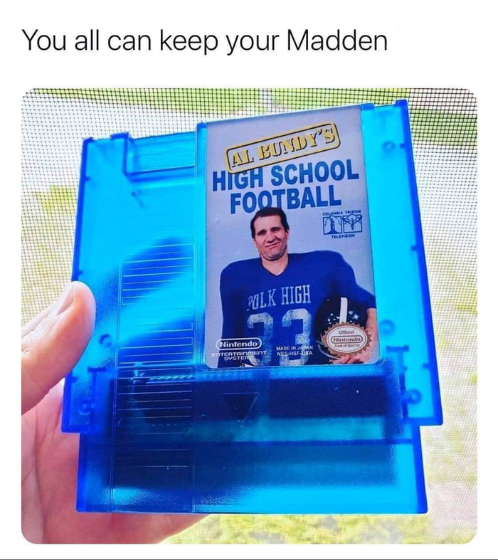 In 1966, Al Bundy scored four touchdowns in a single game while playing