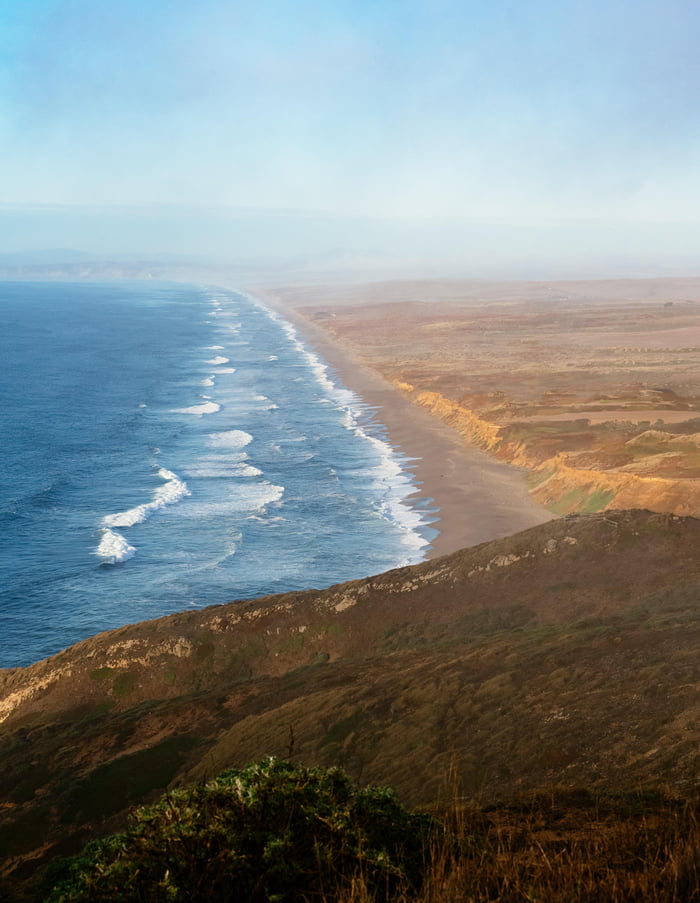 This view of Point Reyes National Seashore - 9GAG