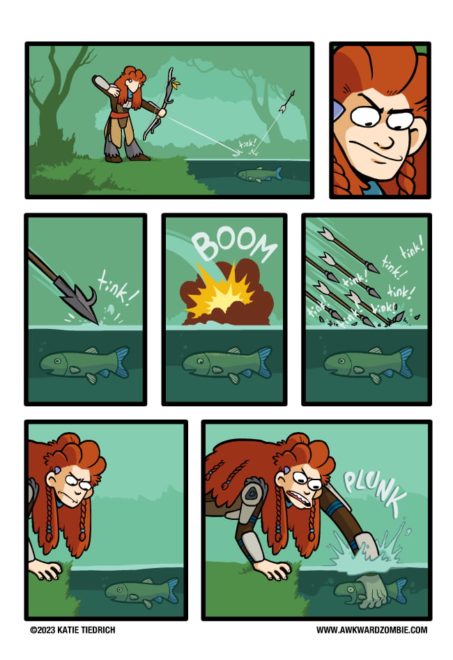 Horizon Forbidden West in nutshell 9GAG