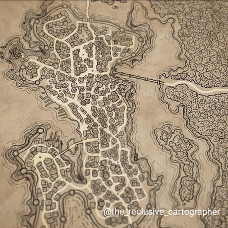 City Maps Dnd 5e Dnd City Map I'm Making. Any Guesses Which Modern City It's Based On? - 9Gag