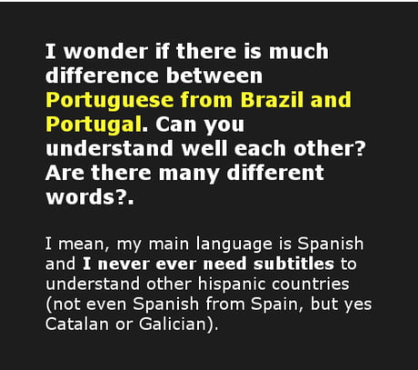 Galician vs Portuguese (How SIMILAR are they?) 