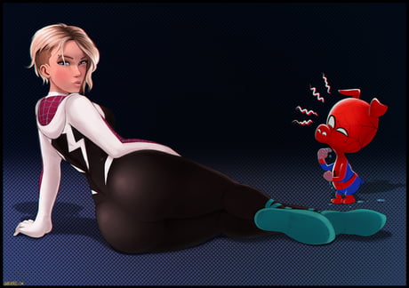 shadbase Thicc Gwen art by shadbase - 9GAG