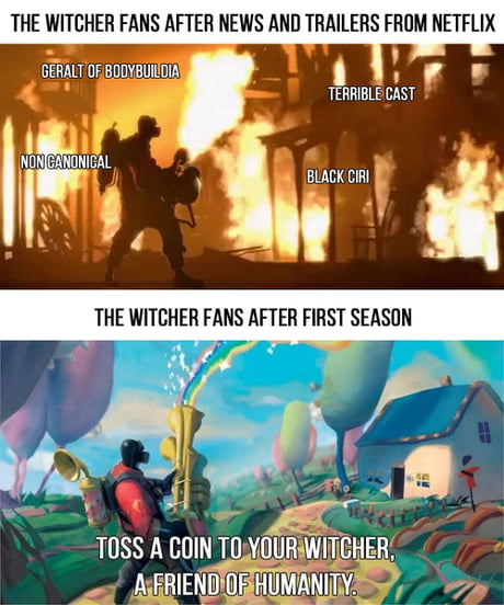 Toss a coin to your witcher