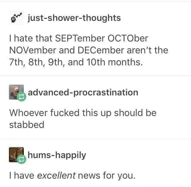 Good news, everyone!
