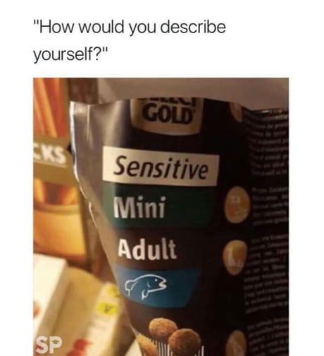 sensitive mini adult