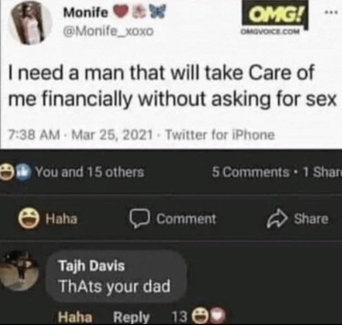 And he's dissapointed