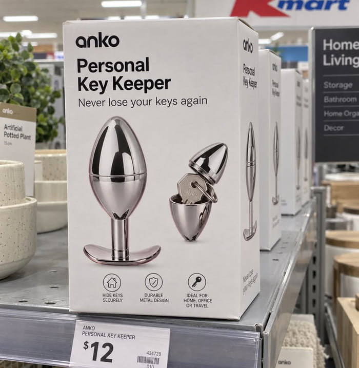 Kmart (Australia) has unveiled the Anko Personal Key Keeper, promising customers will never lose their keys again.
