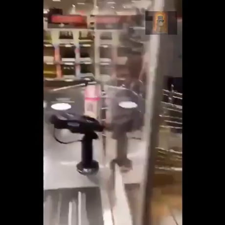 Canadian guy giving complimentary knuckle sandwiches to a family of thieves