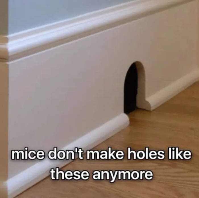 They're smart, they'd have to pay rent so they must not be seen