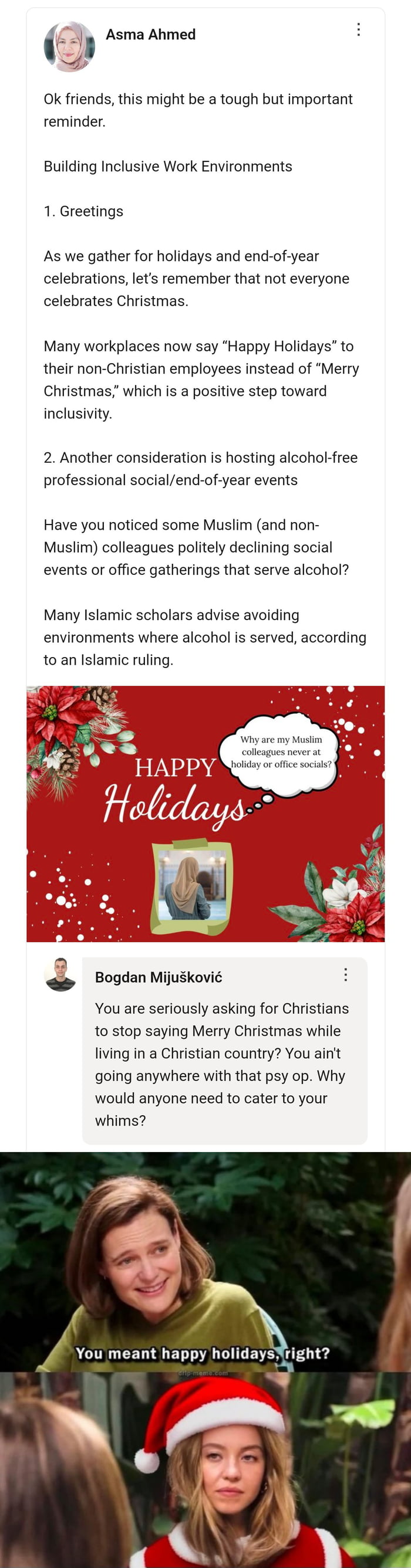 Merry Christmas fellow degenerates.