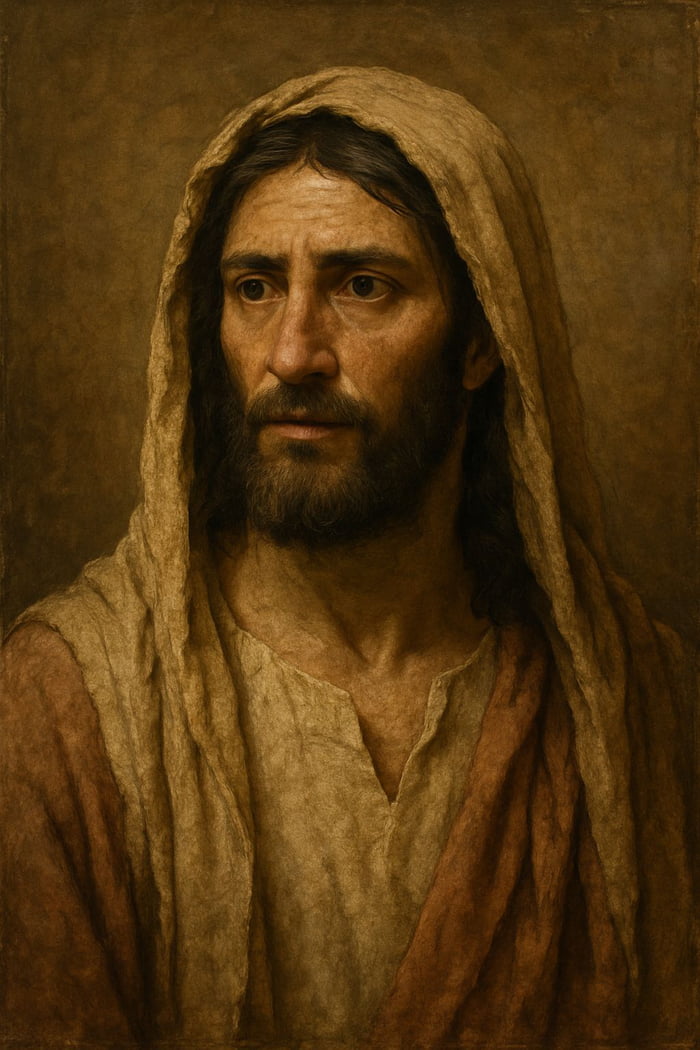 Historically and Biblically accurate portrait of Jesus Christ.