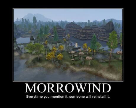 morrowind crash on new game