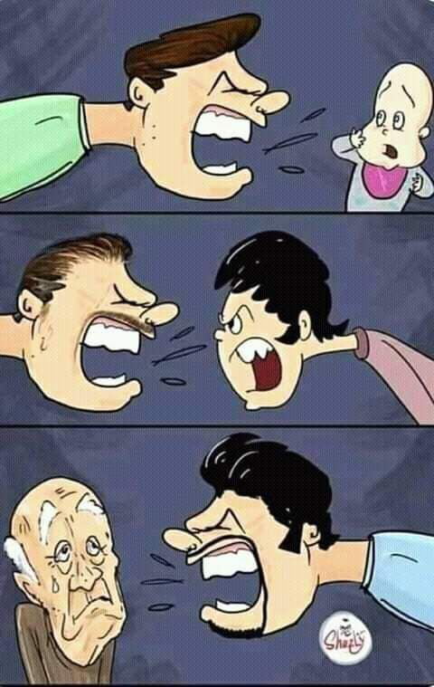 The way we raise our children, will somehow in the future. ( be a good Parents)