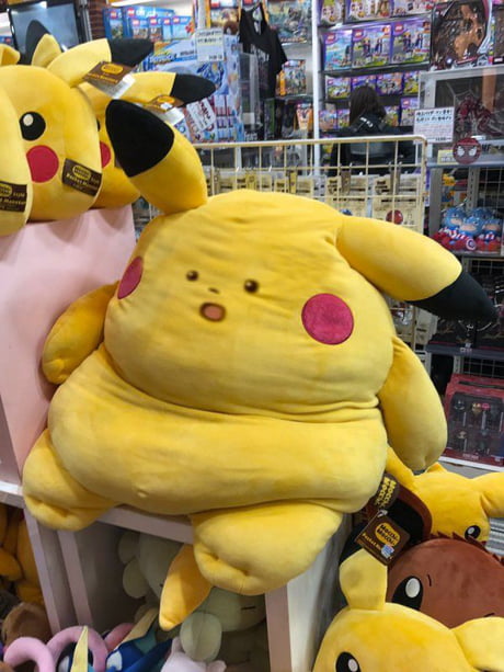 surprised pikachu stuffed animal