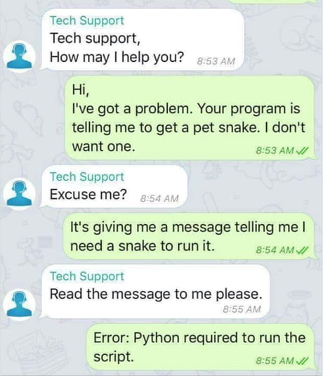 &quot;Florida man arrested for assaulting tech support with python&quot;