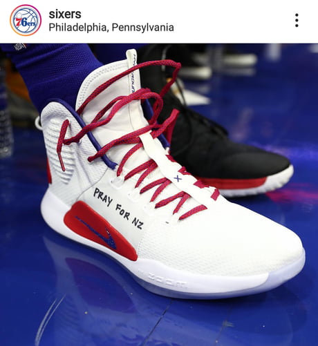 Ben Simmons in the Hyperdunk X with a 