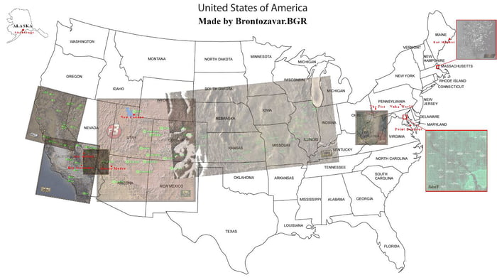 Fallout USA map I've made - 9GAG