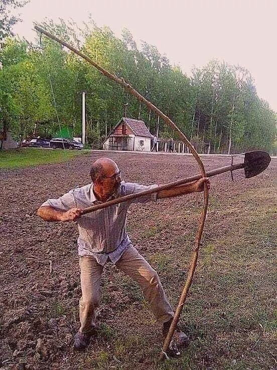 Archery done the Russian way