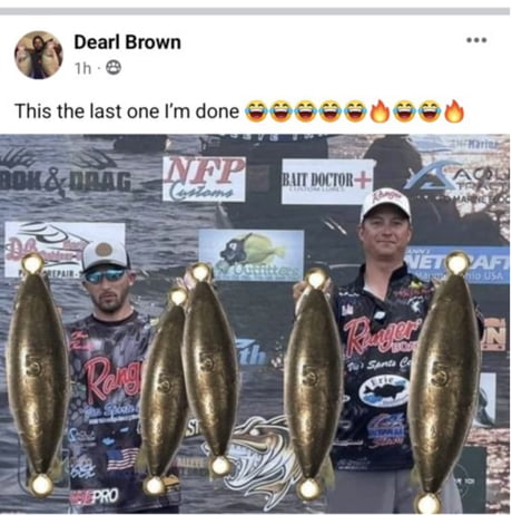 Pro Fishermen Caught Cheating After Weights Found Inside Fish - 9GAG