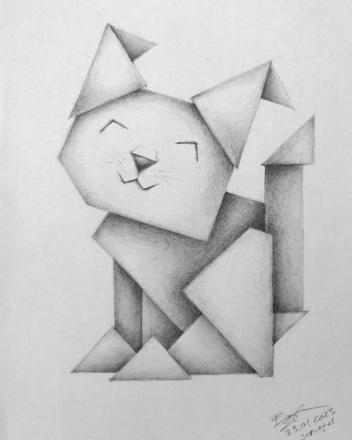 This is my latest drawing. His name is Napkin. What do you think? 9GAG