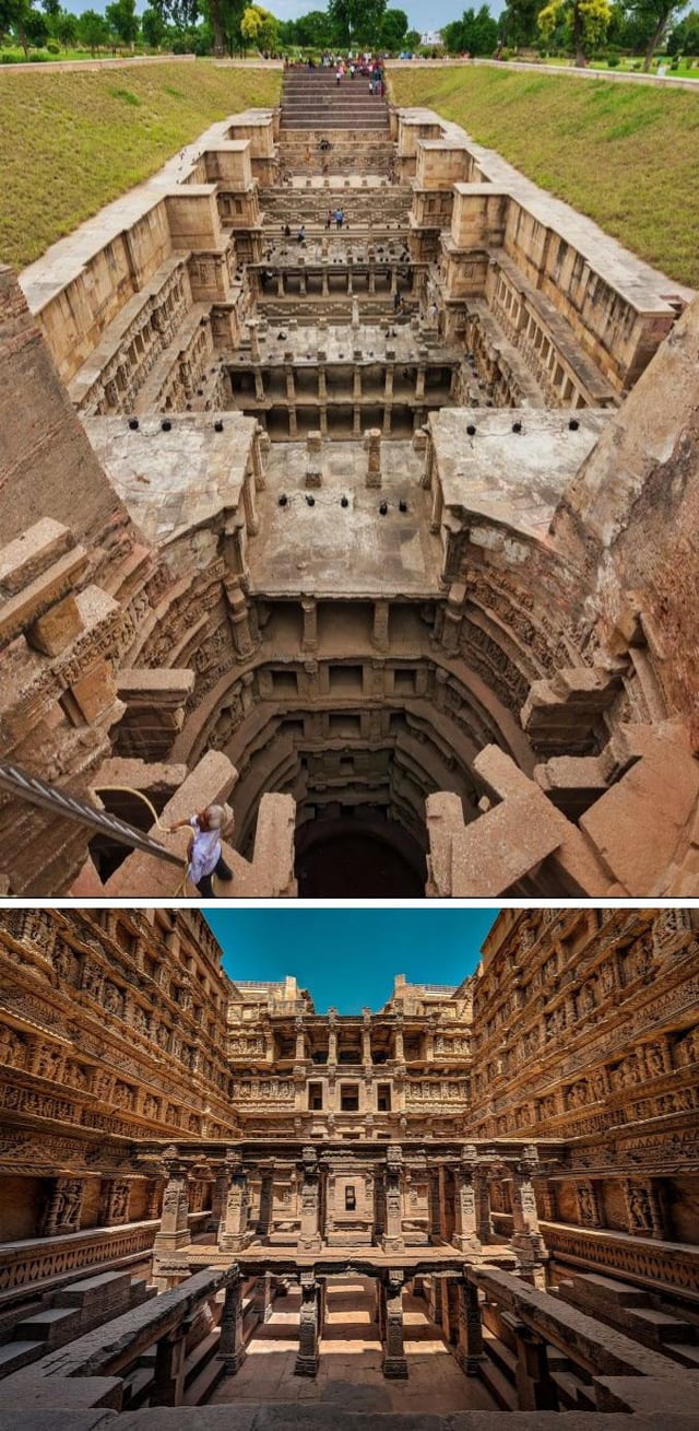 queens-stepwell-build-in-india-1000-years-ago-9gag