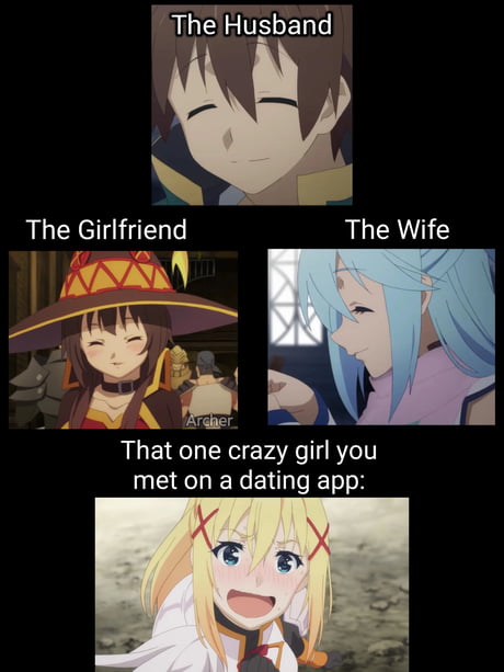 Best Funny konosuba Memes - 9GAG