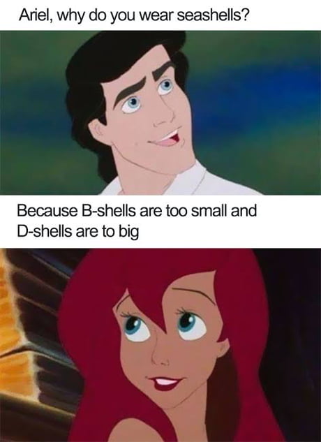 Best Funny the little mermaid Memes - 9GAG