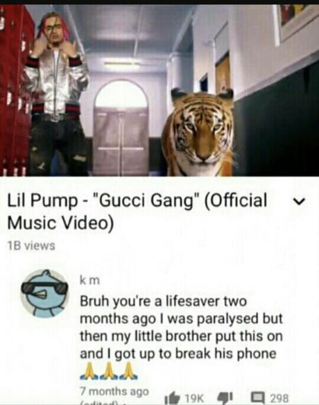 Lil pump really is a life saver