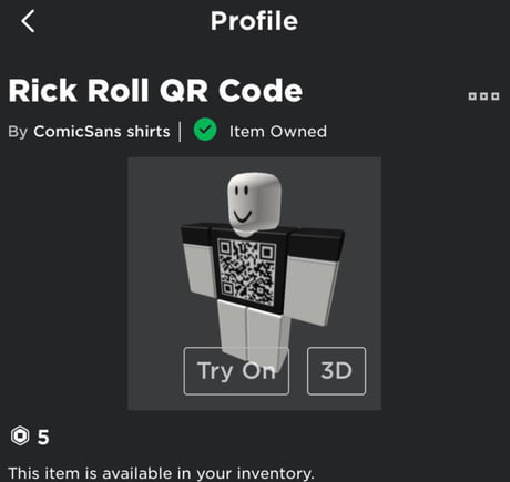 Animated QR Code Rickroll - 9GAG