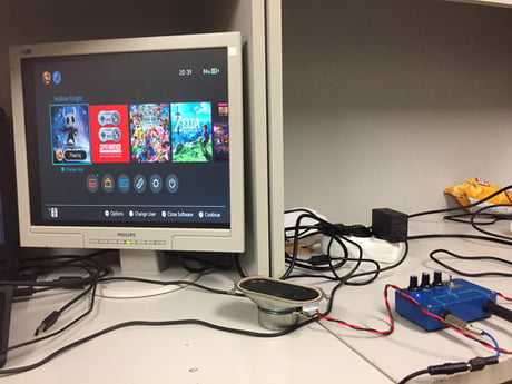 Playing Nintendo Switch on a 4:3 