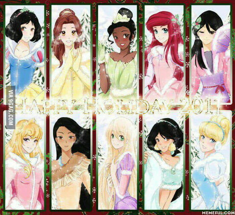 Just found these beautiful Disney princess images as anime girls | Fandom