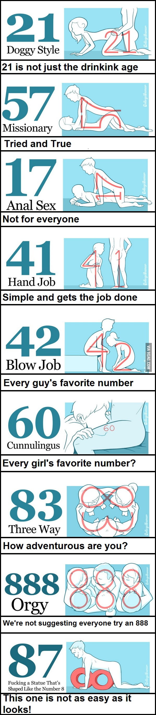 9 Numbers That Are Even Sexier Than 69 9GAG