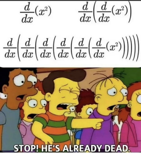 calculus jokes derivative