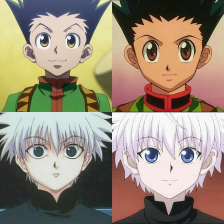 1999 vs 2011  Hunter anime, Hunter x hunter, Killua