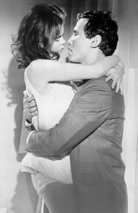 Elizabeth Montgomery and Henry Silva in “Johnny Cool “, 1963. - 9GAG
