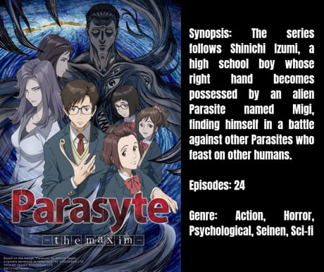 TV SHOW OF THE DAY] Anime - Parasyte: The Maxim — Steemit