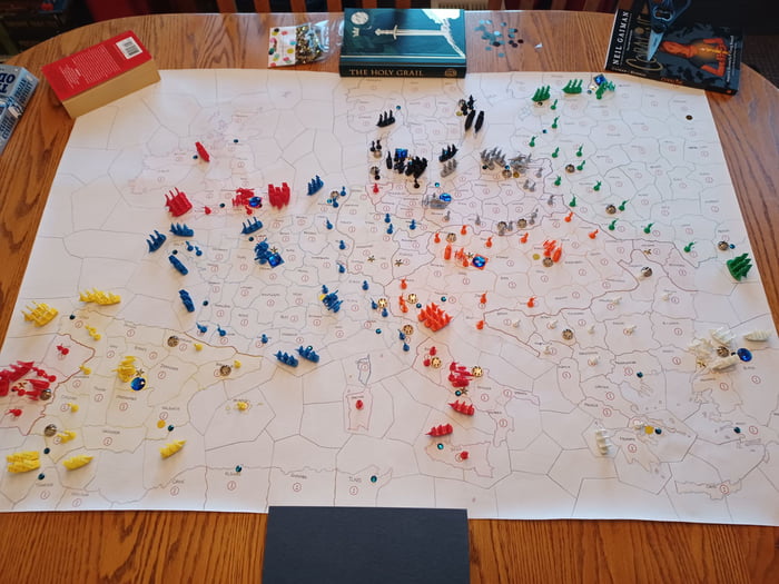 2nd draft of a board game I've been working on. 9GAG