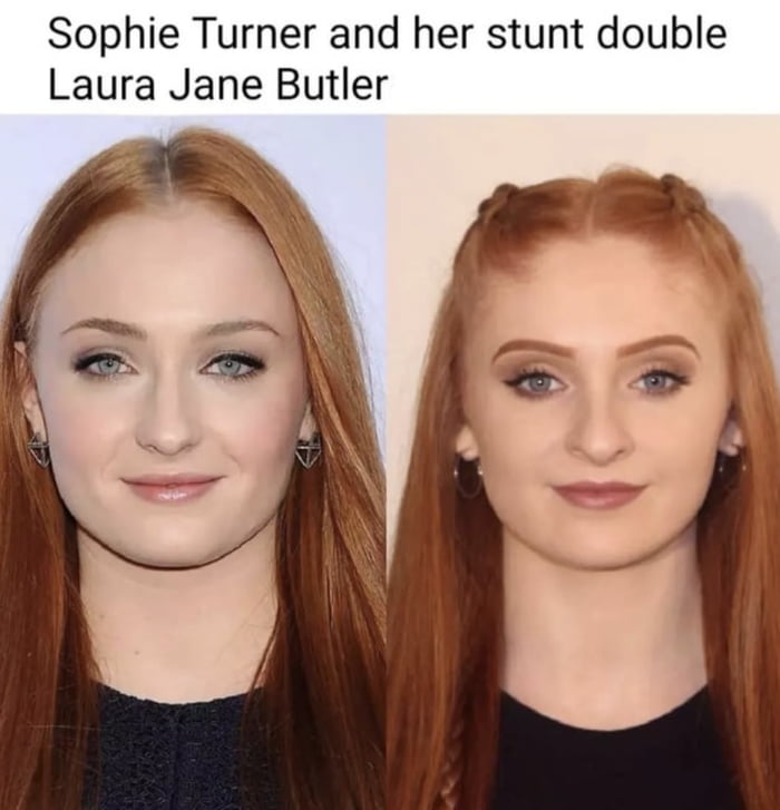 Stunt double. For what stunt?