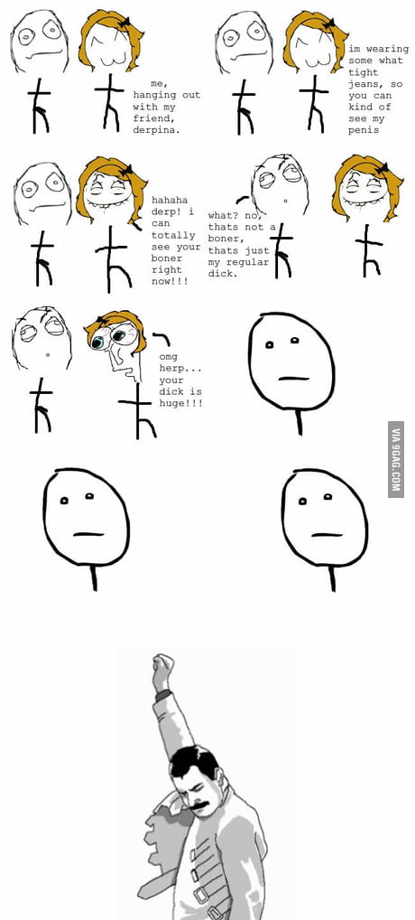 My first attempt at rage comics - 9GAG